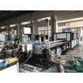 pvc door making machine with surface treatment system